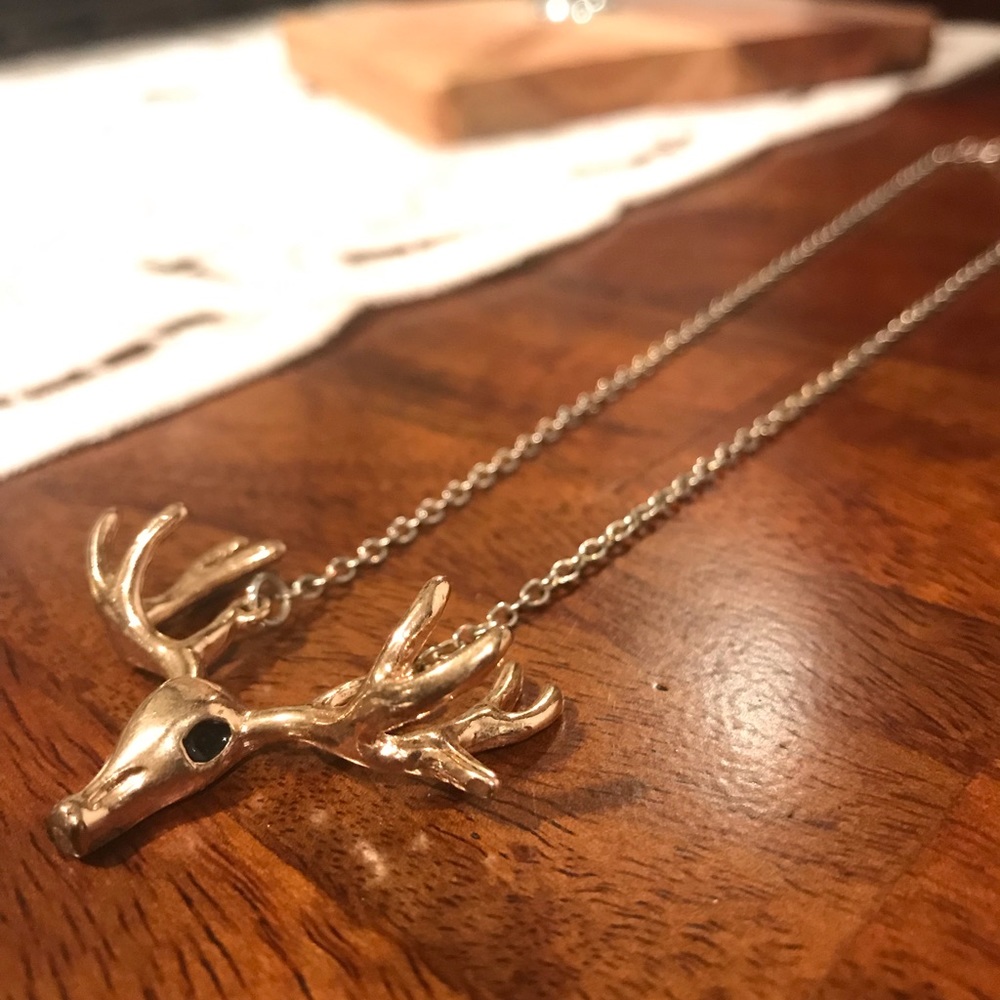 🦌Deer / Antler Head Necklace 🦌